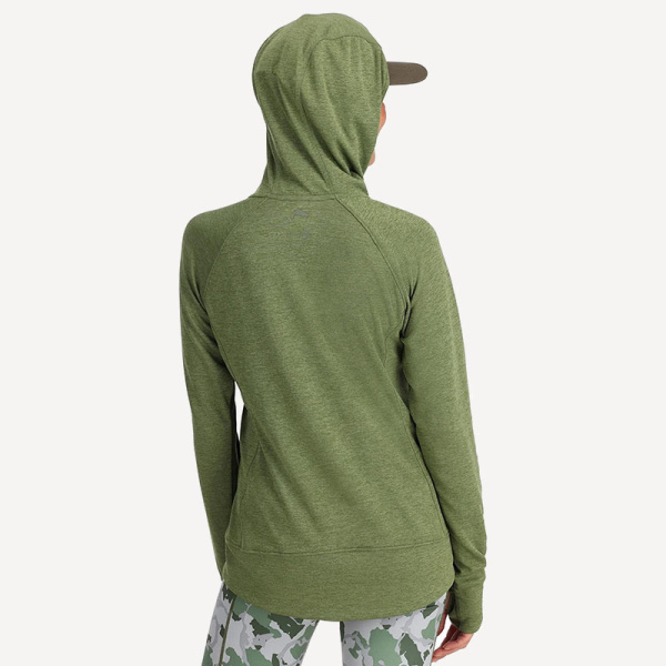 ТермоХуди Simms Women's Bugstopper Hoody (Женский; M; Dark Clover Heather)